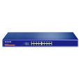 Tenda TEG1016G 16-Port Gigabit Ethernet Switch, 10/100/1000 Mb/s, Rackmount