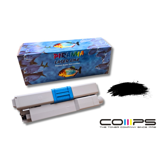 OKI C332 (46508712) PIRANHA - kompatibilní černý toner