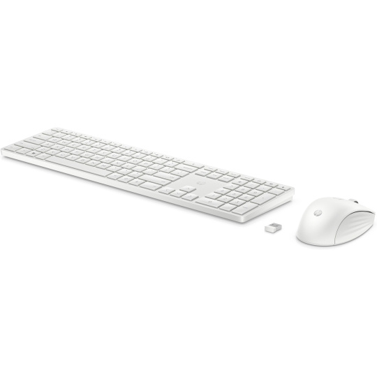 HP 655 Wireless Mouse and Keyboard CZ-SK White