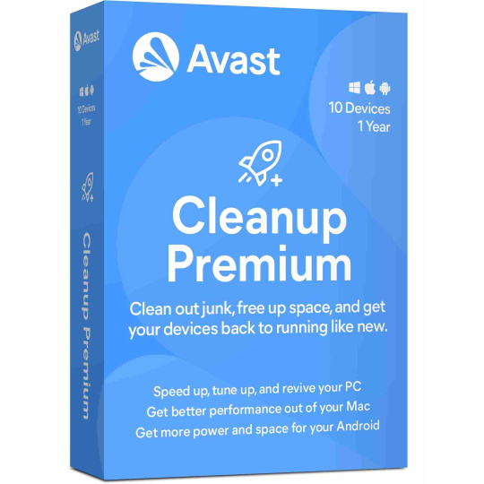 _Prodloužení Avast Cleanup Premium Multi-Device 1 licence na 12 měsíců