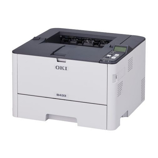 BAZAR - Oki B433dn A4 40 ppm 1200x1200 dpi,PCL, PS3,USB 2.0, LAN, Duplex - poškozený obal