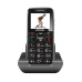 EVOLVEO EasyPhone, mobilní telefon pro seniory s nabíjecím stojánkem (černá barva)