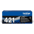 BAZAR - BROTHER Toner TN-421BK pro HL-L8260CDW/HL-L8360CDW/DCP-L8410CDW, 3.000 stran, Black - Poškozený obal (Komplet)