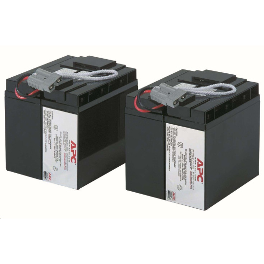 APC -Poškozený obal- ReplacBattery Cartr. #55 SUA2200I SUA3000I SMT2200I SMT3000I SUA2200XLI SUA3000XLI SUA48XLBP SUA500