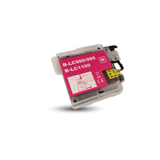 Brother LC1100M, LC980 - kompatibilní červená inkoustová cartridge Brother LC1100M, LC980 - kompatibilní červená inkoustová cartridge