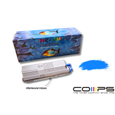 OKI C532 (46490607) PIRANHA - kompatibilní modrý toner, 6K OKI C532 (46490607) PIRANHA - kompatibilní modrý toner, 6K