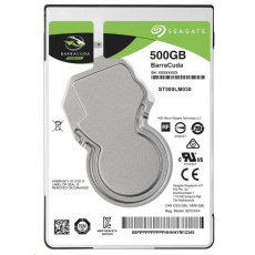 SEAGATE HDD BARRACUDA 2.5" 500GB, SATAIII/600 5400RPM, 128MB cache, 7mm SEAGATE HDD BARRACUDA 2.5" 500GB, SATAIII/600 5400RPM, 128MB cache, 7mm
