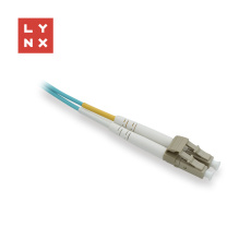 LYNX duplexní patch kabel MM, OM3, LC/LC, 50/125µm, 5m LYNX duplexní patch kabel MM, OM3, LC/LC, 50/125µm, 5m