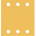 Bosch brusný papír EXPERT C470 se 6 otvory pro vibrační brusky 115 × 107 mm, G 120, 10 ks