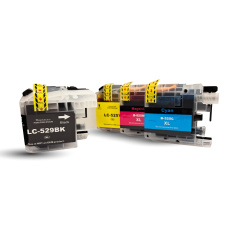 Brother LC529XL + LC525XL Y, C, M - kompatibilní sada inkoustových cartridge