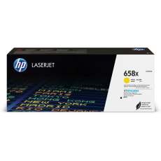 HP 658X Yellow LaserJet Toner Cartridge (28,000 pages)