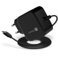 CONNECT IT C-Power Mini univerzální notebookový adaptér USB-C, PD 67 W, černá