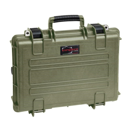 Explorer extra odolný kufr 4209 Green CV (42x30x10 cm, molitan pro Laptop až 15" v pouzdře, 2,4kg)