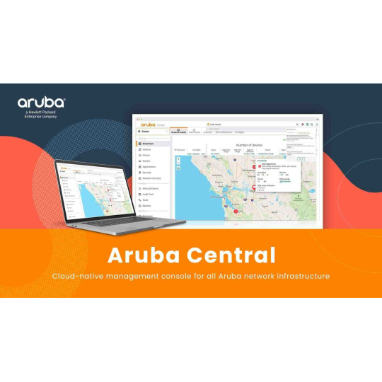 Aruba Central On-Premises AP Foundation 5 year Subscription E-STU