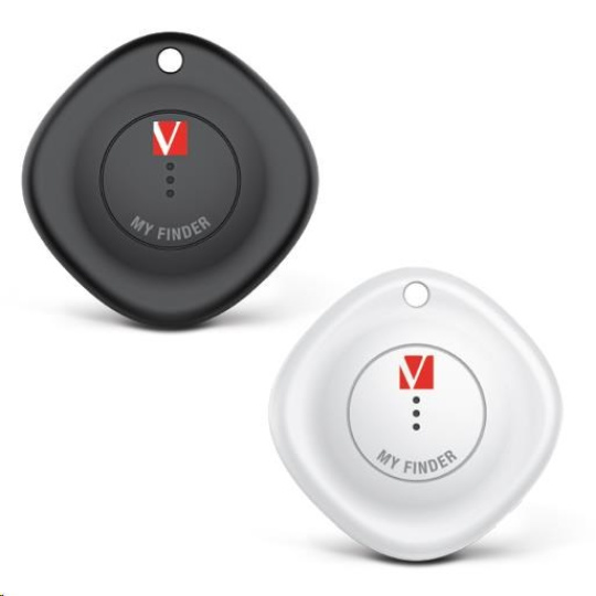 VERBATIM MYF-02 Bluetooth My Finder Bluetooth Tracker 2 pack černá + bílá