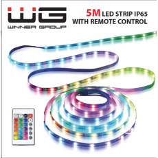 WG - LED pásek WG14 / 5 metrů / ovladač / IP 65 WG - LED pásek WG14 / 5 metrů / ovladač / IP 65