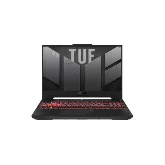 ASUS NTB TUF Gaming A15 (FA506NC-HN001W), R5-7535HS, 15,6" 1920 x 1080, 16GB, 512G SSD,NVIDIA RTX3050, W11H, Black