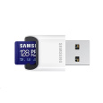 Samsung micro SDXC karta 128GB PRO Plus + USB adaptér