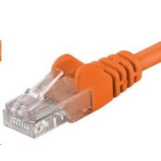 PREMIUMCORD Patch kabel UTP RJ45-RJ45 CAT5e 10m oranžová PREMIUMCORD Patch kabel UTP RJ45-RJ45 CAT5e 10m oranžová